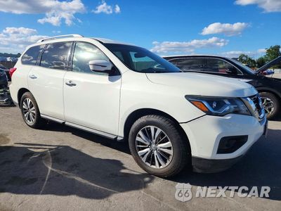 Czwarte zdjęcie samochodu z boku: 2017 NISSAN PATHFINDER SV VIN:5N1DR2MN6HC608670 - miniatura