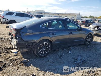 Trzecie zdjęcie samochodu z tyłu: 2021 HYUNDAI SONATA LIMITED VIN:5NPEH4J24MH088789 - miniatura