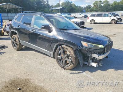 Czwarte zdjęcie samochodu z boku: 2021 JEEP CHEROKEE LATITUDE VIN:1C4PJLCB8MD215294 - miniatura