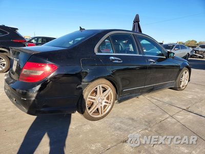 Trzecie zdjęcie samochodu z tyłu: 2013 MERCEDES-BENZ C 250 VIN:WDDGF4HB2DA856366 - miniatura
