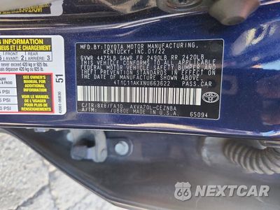 Zdjęcie 12 z 12 samochodu: 2022 TOYOTA CAMRY LE VIN:4T1C11AKXNU663622 - miniatura