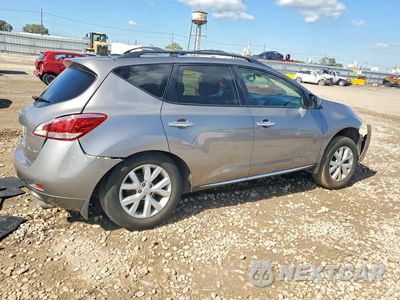 Trzecie zdjęcie samochodu z tyłu: 2012 NISSAN MURANO S VIN:JN8AZ1MW8CW202668 - miniatura