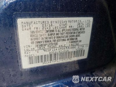 Zdjęcie 13 z 13 samochodu: 2018 NISSAN SENTRA SV VIN:3N1AB7AP1JY291590 - miniatura