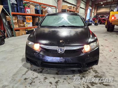Piąte zdjęcie samochodu w środku: 2010 HONDA CIVIC LX VIN:2HGFA1F50AH302080 - miniatura