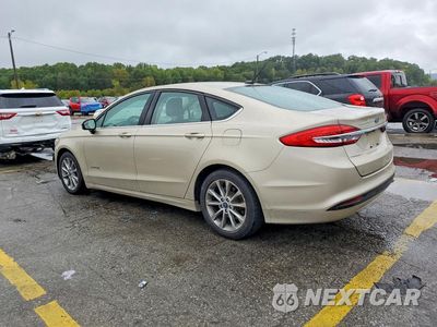 Drugie zdjęcie samochodu z przodu: 2017 FORD FUSION SE HYBRID VIN:3FA6P0LU8HR381599 - miniatura