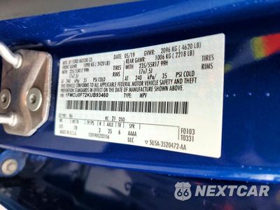 Zdjęcie 14 z 14 samochodu: 2019 FORD ESCAPE S VIN:1FMCU0F72KUB93460 - miniatura