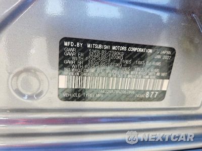 Zdjęcie 13 z 13 samochodu: 2022 MITSUBISHI OUTLANDER SEL VIN:JA4J2VA78NZ067806 - miniatura
