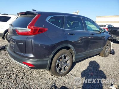 Trzecie zdjęcie samochodu z tyłu: 2018 HONDA CR-V EXL VIN:7FARW2H82JE097298 - miniatura