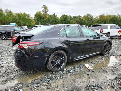 Trzecie zdjęcie samochodu z tyłu: 2023 TOYOTA CAMRY XSE VIN:4T1K61BK7PU085297 - miniatura