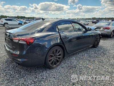 Trzecie zdjęcie samochodu z tyłu: 2022 MASERATI GHIBLI MODENA VIN:ZAM57YSM0N1391728 - miniatura