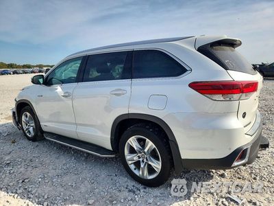 Drugie zdjęcie samochodu z przodu: 2019 TOYOTA HIGHLANDER HYBRID LIMITED VIN:5TDDGRFH7KS076636 - miniatura