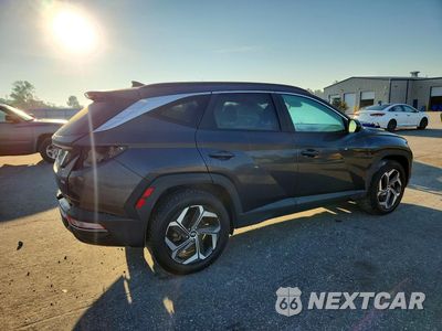 Trzecie zdjęcie samochodu z tyłu: 2022 HYUNDAI TUCSON SEL VIN:5NMJFCAE5NH083429 - miniatura