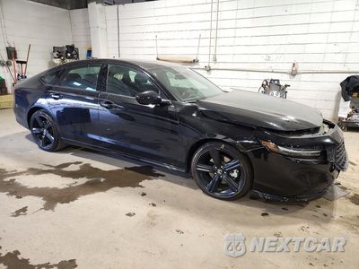 Czwarte zdjęcie samochodu z boku: 2025 HONDA ACCORD HYBRID SPORT-L VIN:1HGCY2F71SA051429 - miniatura