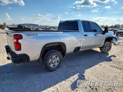 Trzecie zdjęcie samochodu z tyłu: 2022 CHEVROLET SILVERADO K2500 HEAVY DUTY VIN:1GC2YLE76NF286739 - miniatura