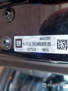 Zdjęcie 13 z 13 samochodu: 2021 CHEVROLET TRAX 1LT VIN:KL7CJLSB1MB309185 - miniatura