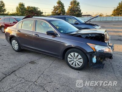 Czwarte zdjęcie samochodu z boku: 2011 HONDA ACCORD LX VIN:1HGCP2F33BA128592 - miniatura