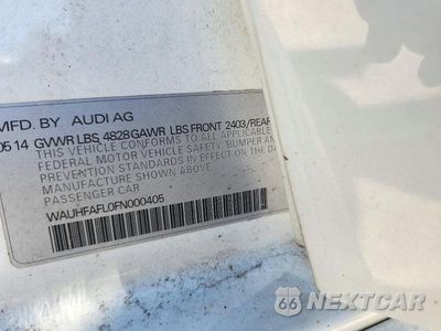 Zdjęcie 12 z 12 samochodu: 2015 AUDI A4 PREMIUM PLUS VIN:WAUHFAFL0FN000405 - miniatura