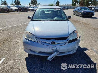 Piąte zdjęcie samochodu w środku: 2005 HONDA CIVIC LX VIN:JHMES16585S007460 - miniatura