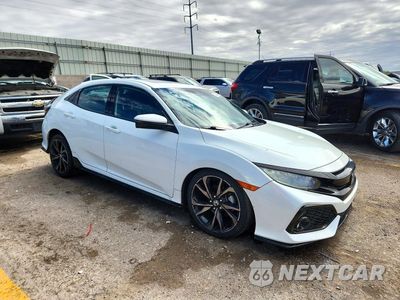 Czwarte zdjęcie samochodu z boku: 2019 HONDA CIVIC SPORT TOURING VIN:SHHFK7H98KU221624 - miniatura