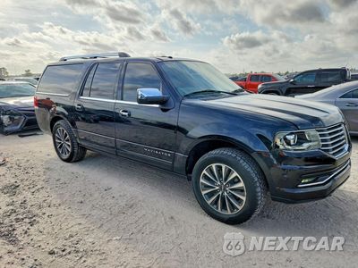 Czwarte zdjęcie samochodu z boku: 2016 LINCOLN NAVIGATOR L SELECT VIN:5LMJJ3HT6GEL00679 - miniatura