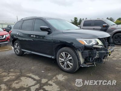 Czwarte zdjęcie samochodu z boku: 2018 NISSAN PATHFINDER SV VIN:5N1DR2MM2JC618447 - miniatura