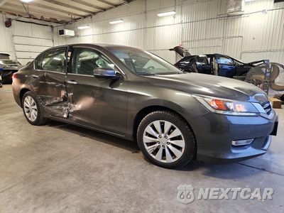 Czwarte zdjęcie samochodu z boku: 2013 HONDA ACCORD EXL VIN:1HGCR3F86DA030915 - miniatura