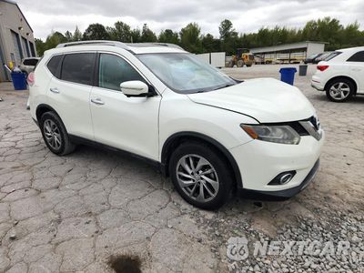 Czwarte zdjęcie samochodu z boku: 2015 NISSAN ROGUE SL VIN:5N1AT2MT8FC832104 - miniatura