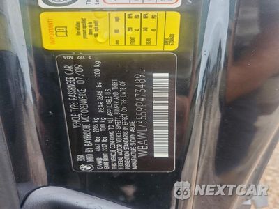 Zdjęcie 12 z 12 samochodu: 2009 BMW 335 I VIN:WBAWL73559P473489 - miniatura