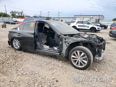 Czwarte zdjęcie samochodu z boku: 2018 INFINITI Q50 3.0T LUXE VIN:JN1EV7AR2JM440358 - miniatura