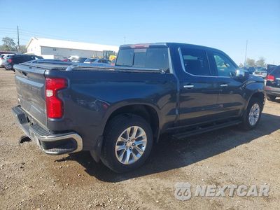 Trzecie zdjęcie samochodu z tyłu: 2021 CHEVROLET SILVERADO VIN:3GCUYGED9MG118967 - miniatura