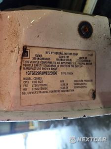 Zdjęcie 12 z 12 samochodu: 1998 GMC SIERRA C2500 VIN:1GTGC29R3WE520806 - miniatura
