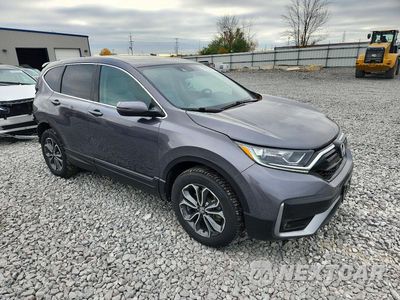 Czwarte zdjęcie samochodu z boku: 2022 HONDA CR-V EXL VIN:7FARW2H82NE043120 - miniatura