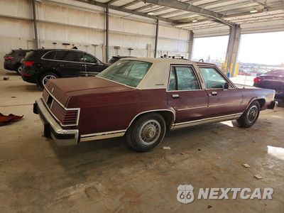 Trzecie zdjęcie samochodu z tyłu: 1986 MERCURY GRAND MARQUIS VIN:2MEBP95F8GX675496 - miniatura