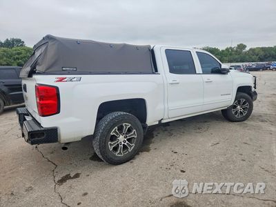 Trzecie zdjęcie samochodu z tyłu: 2018 CHEVROLET SILVERADO K1500 LT VIN:3GCUKREC4JG416925 - miniatura