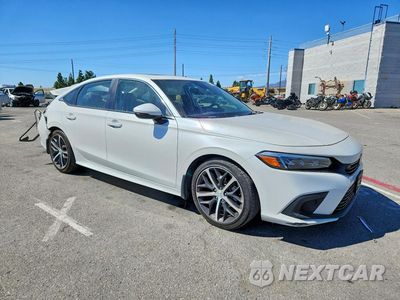 Czwarte zdjęcie samochodu z boku: 2024 HONDA CIVIC TOURING VIN:2HGFE1F99RH317597 - miniatura