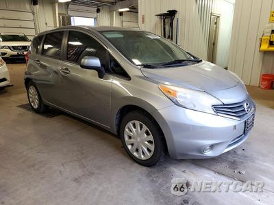 Czwarte zdjęcie samochodu z boku: 2014 NISSAN VERSA NOTE S PLUS VIN:3N1CE2CP6EL402895 - miniatura