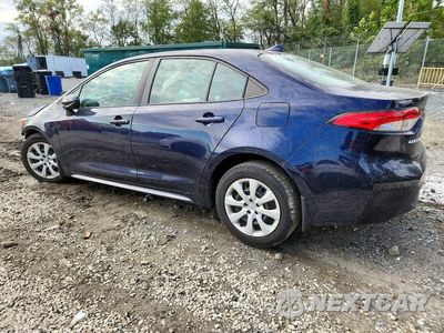 Drugie zdjęcie samochodu z przodu: 2021 TOYOTA COROLLA LE VIN:5YFEPMAE2MP196022 - miniatura