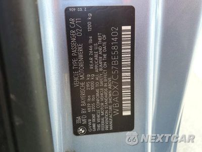 Zdjęcie 12 z 12 samochodu: 2011 BMW 335 I VIN:WBADX7C57BE581402 - miniatura