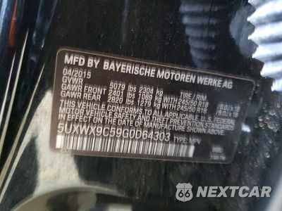 Zdjęcie 14 z 14 samochodu: 2016 BMW X3 XDRIVE28I VIN:5UXWX9C59G0D64303 - miniatura