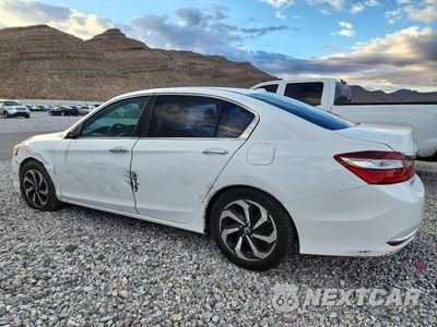 Drugie zdjęcie samochodu z przodu: 2016 HONDA ACCORD EXL VIN:1HGCR2F86GA036650 - miniatura