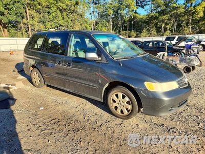 Czwarte zdjęcie samochodu z boku: 2004 HONDA ODYSSEY EXL VIN:5FNRL18914B000801 - miniatura