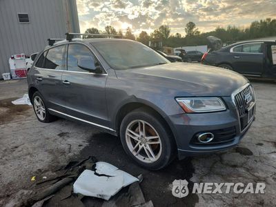 Czwarte zdjęcie samochodu z boku: 2016 AUDI Q5 PREMIUM PLUS VIN:WA1L2AFP5GA033561 - miniatura