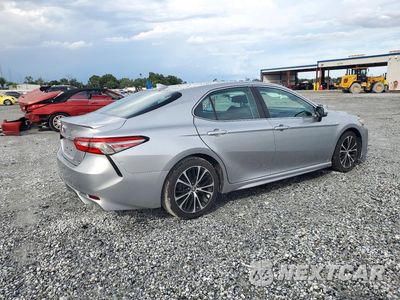 Trzecie zdjęcie samochodu z tyłu: 2019 TOYOTA CAMRY HYBRID SE VIN:4T1B21HK0KU515778 - miniatura