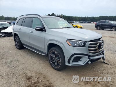 Czwarte zdjęcie samochodu z boku: 2024 MERCEDES-BENZ GLS 450 4MATIC VIN:4JGFF5KE0RB185033 - miniatura