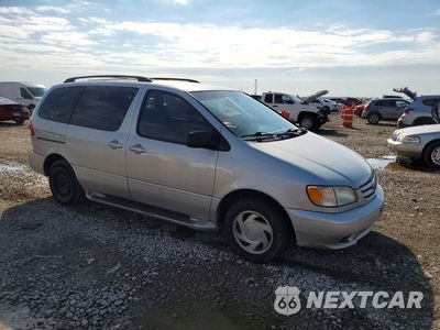 Czwarte zdjęcie samochodu z boku: 2002 TOYOTA SIENNA LE VIN:4T3ZF13C92U501131 - miniatura