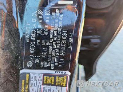 Zdjęcie 12 z 12 samochodu: 2017 KIA FORTE LX VIN:3KPFK4A78HE038411 - miniatura