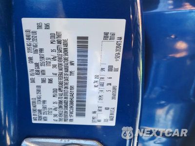 Zdjęcie 13 z 13 samochodu: 2017 FORD ESCAPE SE VIN:1FMCU9G98HUA51191 - miniatura