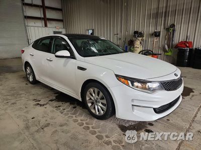 Czwarte zdjęcie samochodu z boku: 2016 KIA OPTIMA EX VIN:5XXGU4L36GG102542 - miniatura