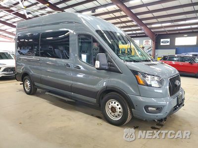 Czwarte zdjęcie samochodu z boku: 2024 FORD TRANSIT T-350 VIN:1FBAX9X88RKA89418 - miniatura