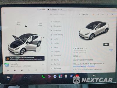 Zdjęcie 9 z 13 samochodu: 2023 TESLA MODEL Y VIN:7SAYGDEEXPF672883 - miniatura
